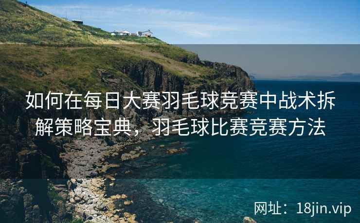 如何在每日大赛羽毛球竞赛中战术拆解策略宝典，羽毛球比赛竞赛方法